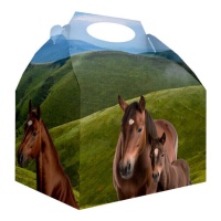 Boîte à chevaux en carton - 12 pièces