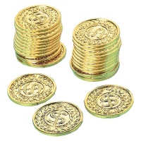 Pièces d'un dollar en or - 144 pièces