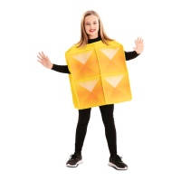 Costume Tetris jaune pour enfants
