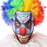 Masque de clown d'Halloween