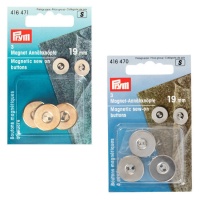 Boutons magnétiques 1,9 cm pour la couture - Prym - 3 unités