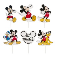 Décorations de gâteau en papier Mickey Mouse - Dekora - 30 unités
