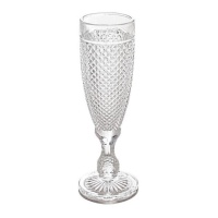 Verre à champagne de 160 ml gravé - 1 unité