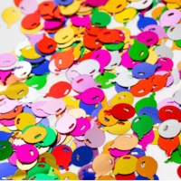 Confettis de ballons métallisés multicolores 14 gr