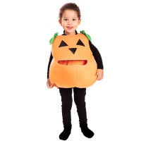 Costume de citrouille avec bouche pour enfants