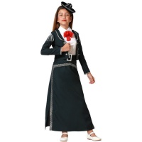 Costume de Mariachi noir pour fille