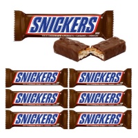 Snickers chocolat au lait avec cacahuètes - 6 pièces