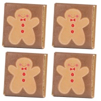 Tablettes de chocolat au pain d'épices - 150 unités