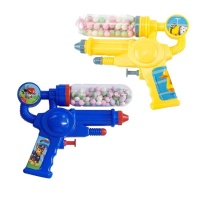 Pistolet à eau avec 20 gr de bonbons - Disgo