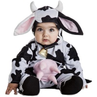 Costume de vache et de cloche à vache pour bébés