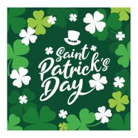 Serviettes de table St. Patrick 16,5 cm - 12 pcs.