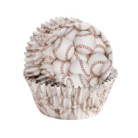 Coupes à cupcake Baseball - Wilton - 36 pcs.