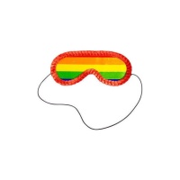 Masque piñata multicolore - 1 pièce