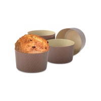 Moules à panettone jetables de 100 g - Decora - 12 unités