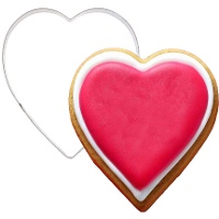 Emporte-pièce en forme de coeur de 8,2 cm - Wilton
