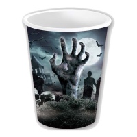 Tasses à zombies 240 ml - 6 unités