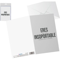 Carte de voeux Tu es insupportable