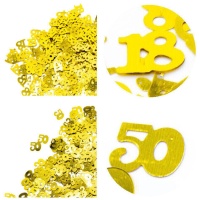 Confetti de numéro d'anniversaire 20 gr