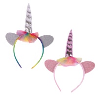 Bandeau de licorne coloré