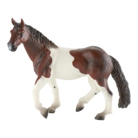 Dessus de gâteau en forme de jument Paint Horse de 11 cm - 1 pc.