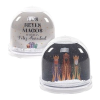 Boule à neige porte-photo des Rois Mages