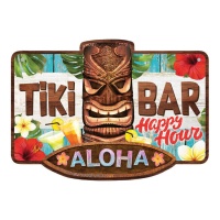 25 x 35 cm Affiche Aloha Bar
