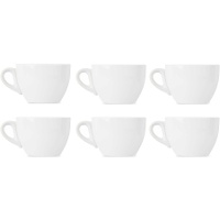 Tasse de café en porcelaine de 180 ml - Service de 12