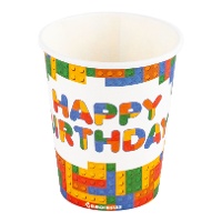 Gobelet Lego Joyeux Anniversaire - 8 unités