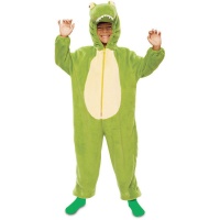 Costume de crocodile avec capuche et queue pour enfants