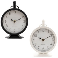 Horloge de table noire ou blanche - DCasa