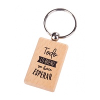 Porte-clés en bois All Good Things - 1 pc.