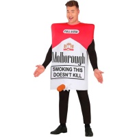 Costume de paquet de cigarettes pour adultes