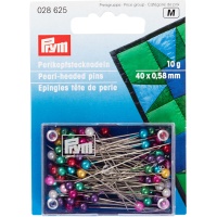 40 épingles à tête perlée de 0,58 mm - Prym - 10 gr