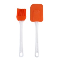 Set spatule et pinceau en silicone - Renberg - 2 pcs.