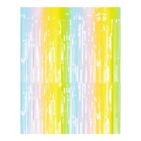 Rideau décoratif multicolore 1,00 x 1,95 m
