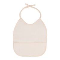 Bavoir en coton personnalisable 24 x 28 cm - 1 pc.