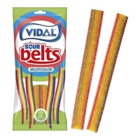 Langues multicolores avec pica pica - Vidal Sour Belts - 90 g