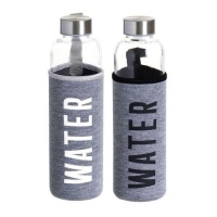 600 ml Bouteille en verre avec couvercle - DCasa - 1 pc.