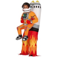Costume de fusée gonflable pour adultes