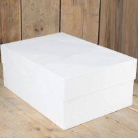 Boîte à gâteaux carrée 40 x 30 x 15 cm - FunCakes - 25 pcs.