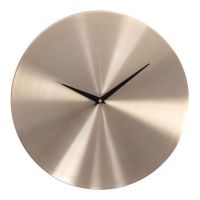 Horloge murale dorée 35 cm - DCasa