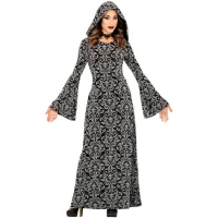 Costume noir de style gothique pour femmes