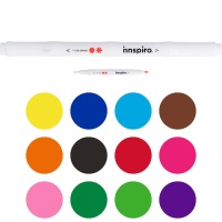 Marqueurs de coloriage à double extrémité - Innspiro - 1 pc.