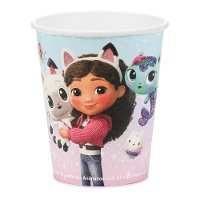 Gobelets Gabby et sa maison de poupées de 250 ml - 6 unités