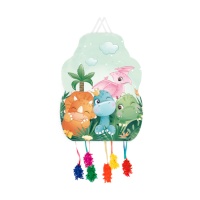 Piñata dinosaure heureux 33 x 46 cm