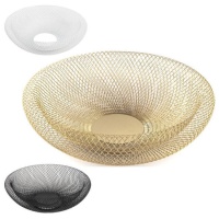 Coupe à fruits en métal 29 x 29 x 9 cm - DCasa - 1 unité