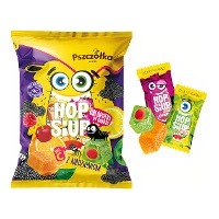 Bonbons gélifiés fourrés aux parfums - Hop siup - 1 kg