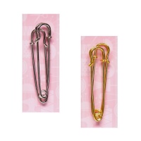 épingle de sûreté jupe 6,5 cm - Ourlet - 2 pcs.