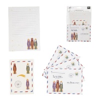 Lettres avec enveloppes pour les Rois Mages - 6 unités