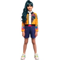Costume de chanteuse K-Pop jaune pour fille - DISPONIBLE JANVIER 2026